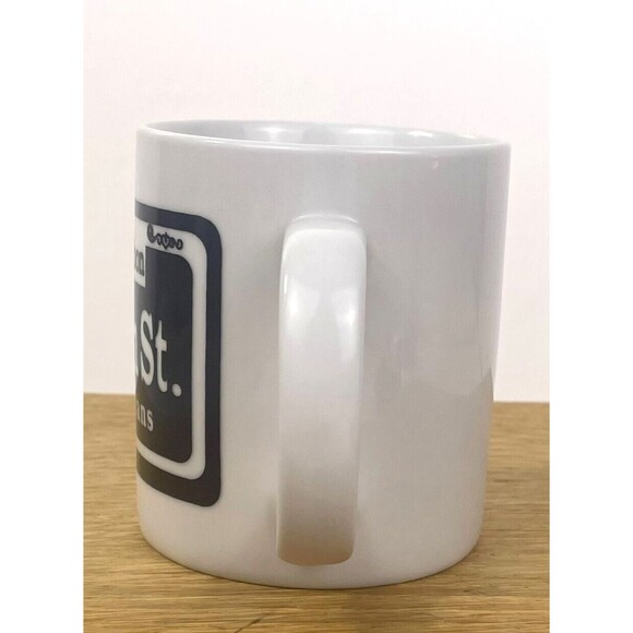 Rue Bourbon New Orleans Street Sign Logo Coffee Mug Jazz Louisiana Mardi Gras - Picture 4 of 8